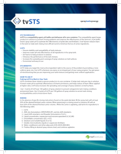 Tech Sheet - Turf Ventures