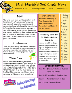 Conferences Winter Gear - McAuliffe Elementary School