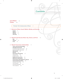 Detailed Table of Contents