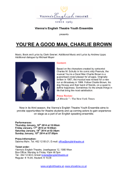 you`re a good man, charlie brown