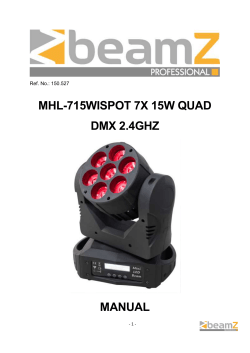 mhl-715wispot 7x 15w quad dmx 2.4ghz manual
