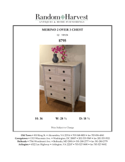 merino 2 over 3 chest h: 36 w: 28 &frac34; d: 18 &frac14;