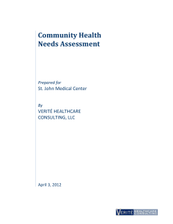 Community Health Needs Assessment