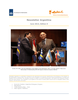 Newsletter Argentina
