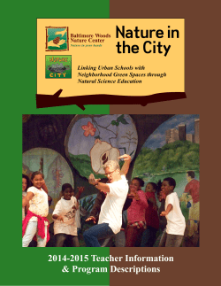 Nature in the City - Baltimore Woods Nature Center