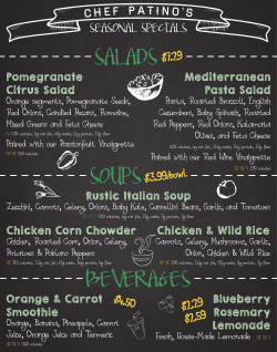 Chef Patino`s - Salad and Go
