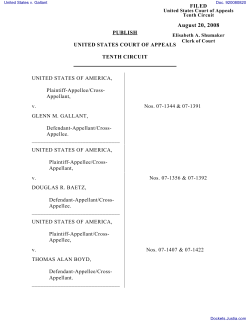 UNITED STATES v. GALLANT | FindLaw