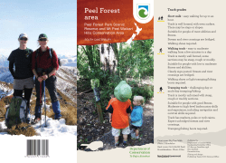 Peel Forest area - Department of Conservation