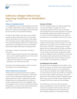 California`s Budget Deficit Crisis