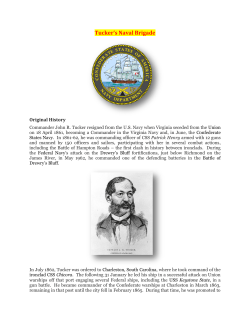Tucker`s Naval Brigade - The North