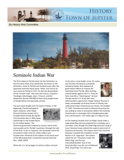 Seminole Indian War