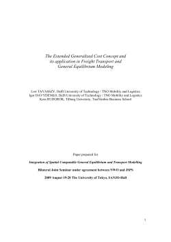 The Extended Generalized Cost Concept and its application in