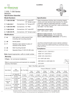 Maxline 7-225, 7-230 Series c