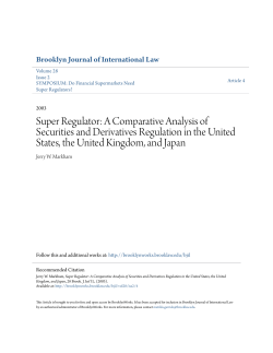 Super Regulator: A Comparative Analysis of