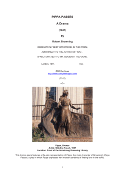 Pippa Passes - Browning - Campbell M Gold Header