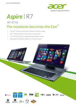The notebook becomes the Ezel