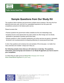 GRT Questions - Public Service Exam Prep