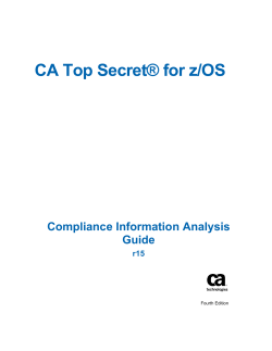 Compliance Information Analysis Guide