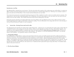 IV. Marketing Plan