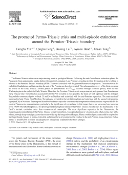 The protracted Permo-Triassic crisis and multi