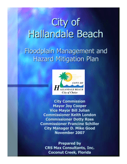 Floodplain Management Plan