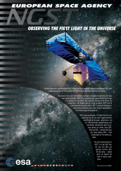 The Next Generation Space Telescope (NGST)