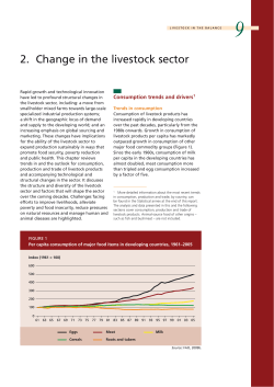 2. Change in the livestock sector