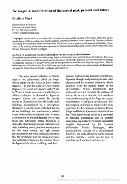 Ise Jingu: A manifestation of the coeval past, present