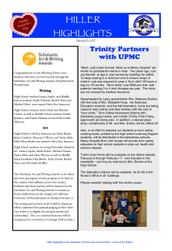 February 10, 2017 - trinity