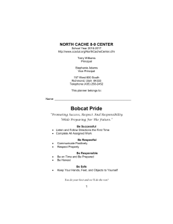 north cache 8-9 center - Cache County School District