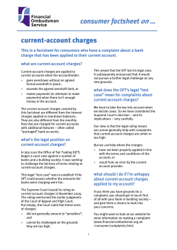 current-account charges
