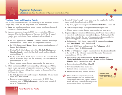 Japanese Expansion