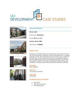 Inverness Square - ULI Case Studies