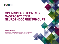 Optimising Outcomes in Gastrointestinal - OncologyPRO