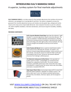 Specifications-Eulls-Manhole-Shield