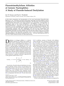 2005_A Study of Fluoride-Induced Desilylation