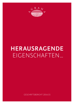 GB 14|15 full version - AGRANA Gesch&auml;ftsberichte