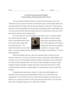 Elements of Fiction FINAL