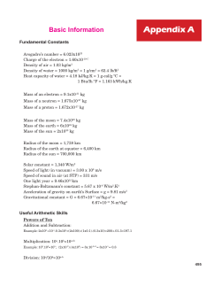 Conversion Tables - Verve Publishers