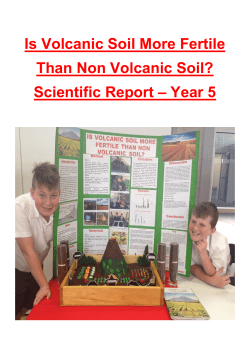 Is Volcanic Soil More Fertile Than Non Volcanic Soil? Scientific