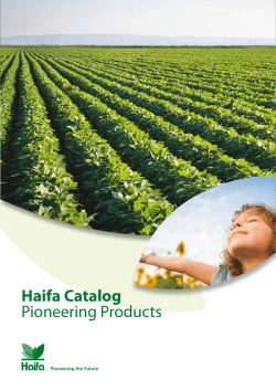 Haifa Catalog - Haifa