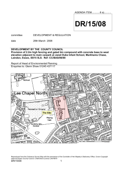 agenda item - Essex County Council