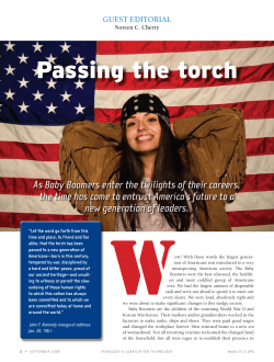 Passing the torch - NCeed Enterprises