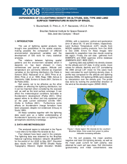 DEPENDENCE OF CG LIGHTNING DENSITY ON ALTITUDE, SOIL