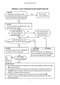 Laws flow charts