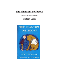 The Phantom Tollbooth