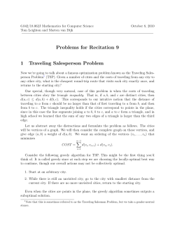 6.042 Mathematics for Computer Science, Recitation 09 Problems