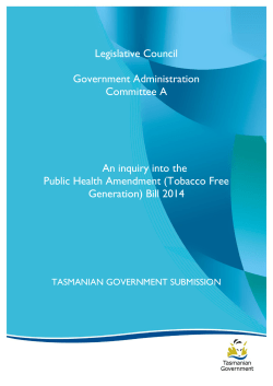 Tasmanian Government - Parliament of Tasmania