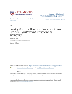 Ross Perot and &ldquo;Perspective by Incongruity&rdquo;