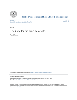 The Case for the Line
